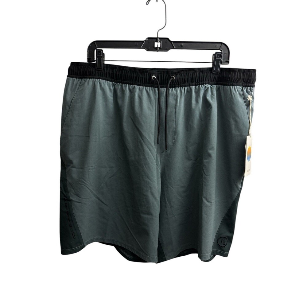 Vuori Men's Chromatic Kore Athletic Lined 7.5” Shorts Kashmir XXL New w/tag $89